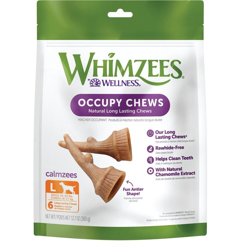 Whimzees Dog Occupy Value Bag – Large (12.7 oz.)