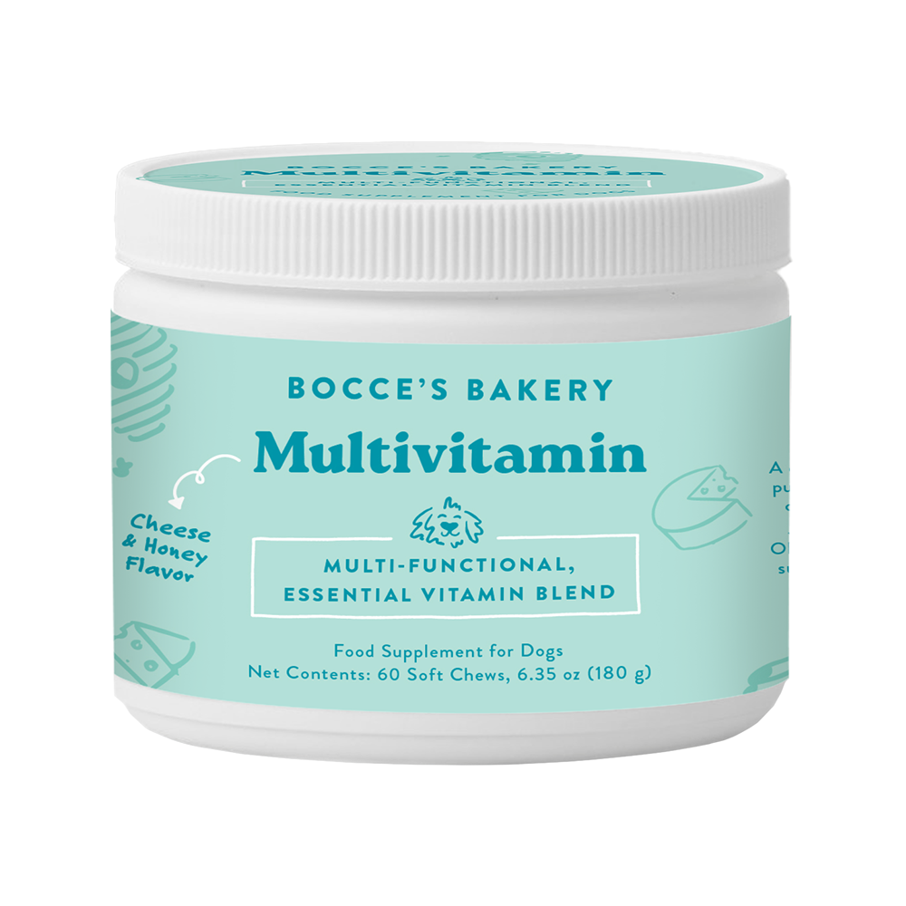 Bocce’s Bakery Multi-Vitamin Soft Chews – 6.35oz (60 Count)