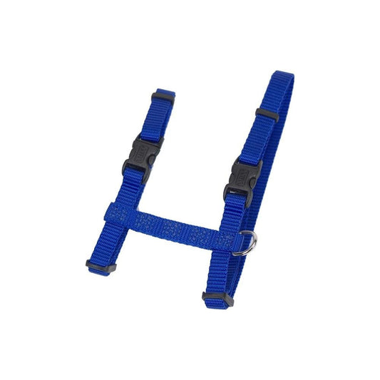 Coastal Figure H Adjustable Nylon Cat Harness – Blue (3-8 in x 10-18 in)