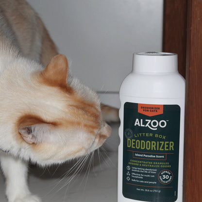Alzoo Mineral-Based Litter Deodorizer – Island Paradise, 26.6oz