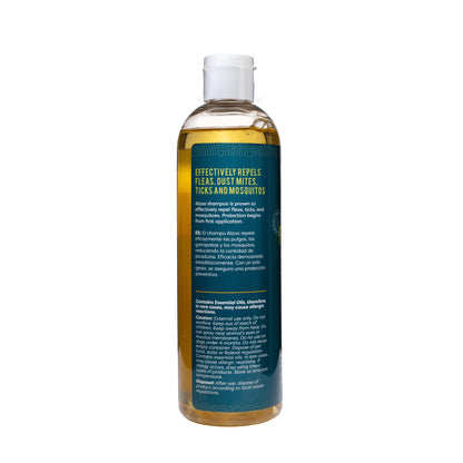 Alzoo Plant-Based Flea & Tick Shampoo for Dogs & Cats, 12oz