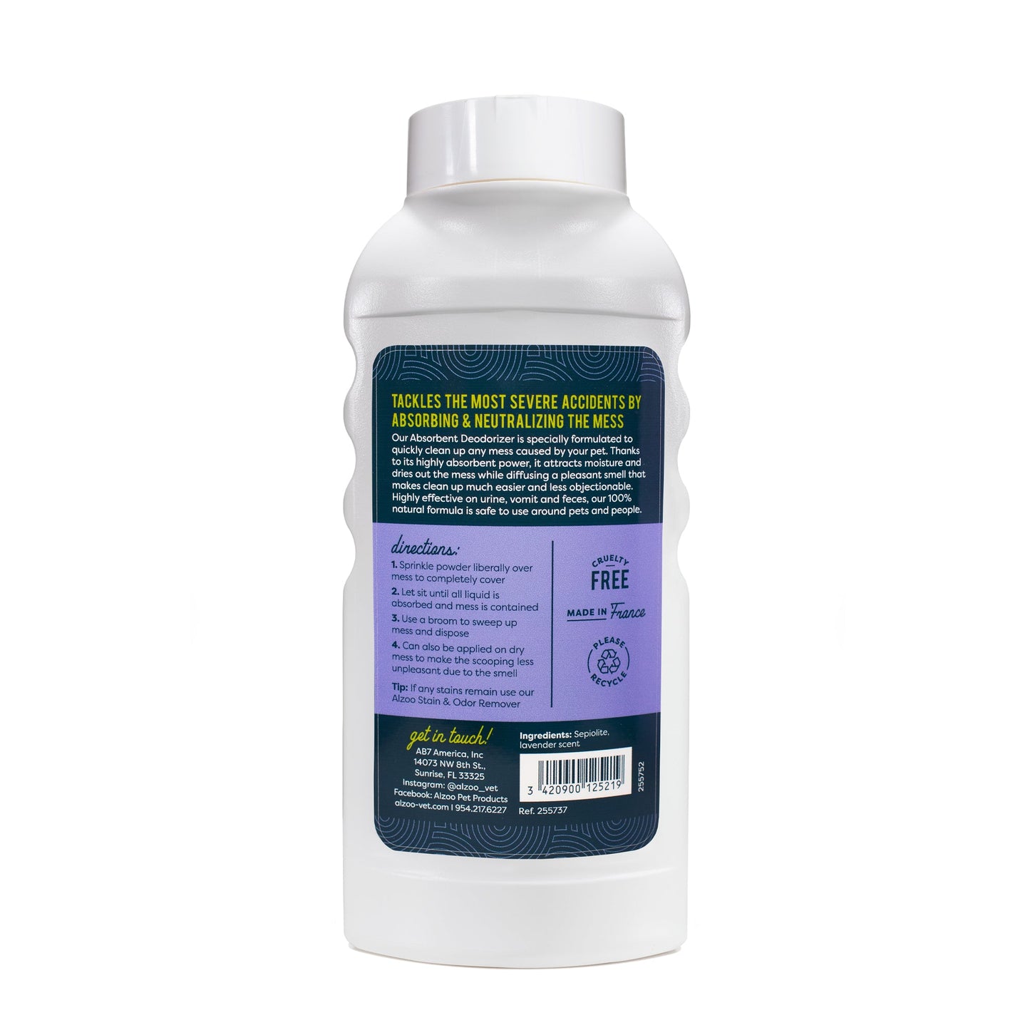 Alzoo Mineral-Based Severe Accident Remover – Lavender, 15.2oz