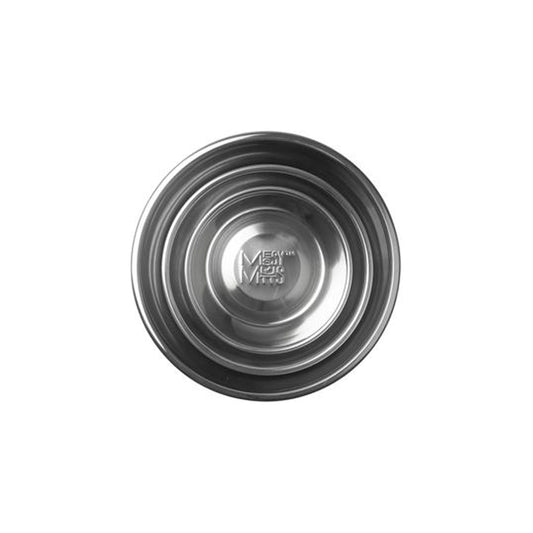 Messy Mutts Stainless Steel Dog Bowl – 1.5 Cup Capacity