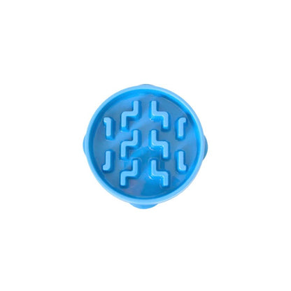 Outward Hound Fun Feeder Slo-Dog Bowl – Blue, Small (2 Cup Capacity)