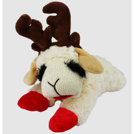 Multipet Lamb Chop with Antlers – 10.5 Inch