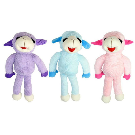 Multipet Pet Envy Floppy Lamb Chop Dog Toy – Assorted (20 Inch)