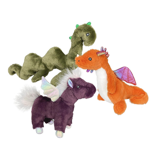 Multipet Pet Envy Mythical Creature Dog Toy – Assorted (12 Inch)