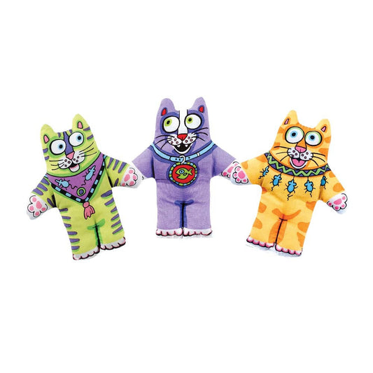 FAT CAT Classic Kitten Little Catnip Toy – Assorted