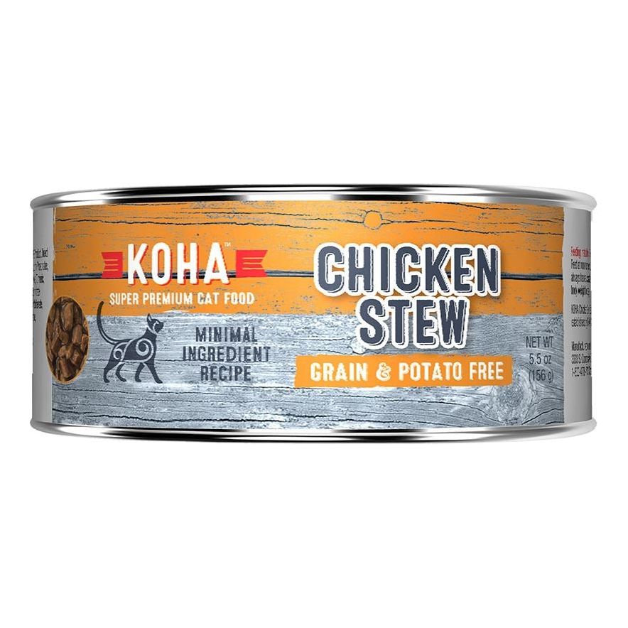 Koha Minimal Ingredient Chicken Stew for Cats – 5.5oz (Case of 24)
