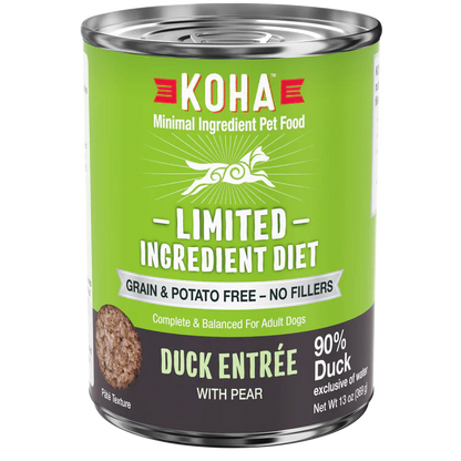 Koha Limited Ingredient Dog Food – Grain-Free (13oz, Case of 12)