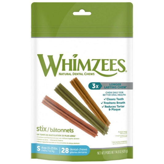 Whimzees Stix Small 14.8 oz. Bag