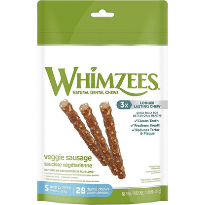 Whimzees Veggie Sausage – Small (14.8 oz. Bag)