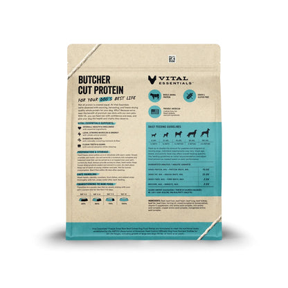 Vital Essentials Dog Freeze-Dried Patties – Beef Recipe (30oz)