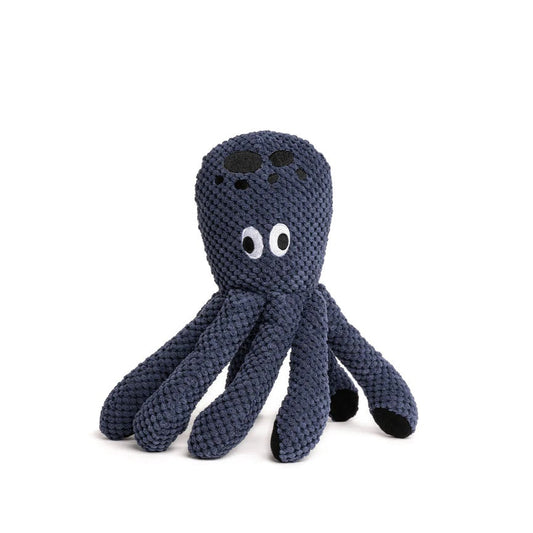 Fabdog Floppy Octopus Plush Dog Toy – Small (10")