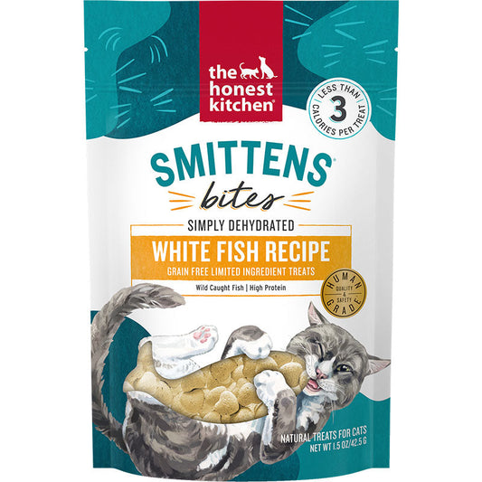 Honest Kitchen Cat Smittens Whitefish Treats – 1.5oz