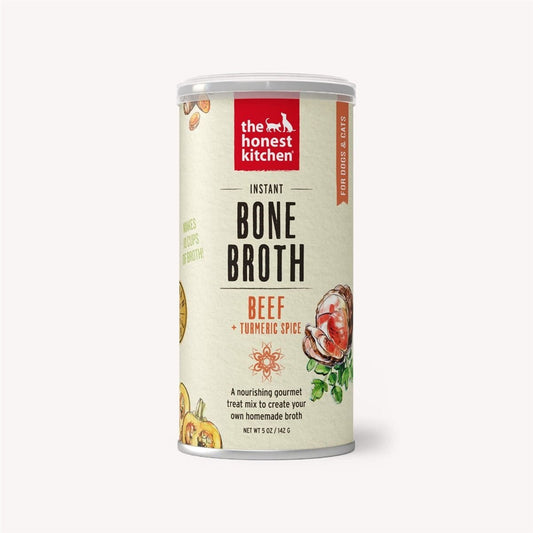 The Honest Kitchen Dog and Cat Instant Bone Broth – Beef (3.6oz)