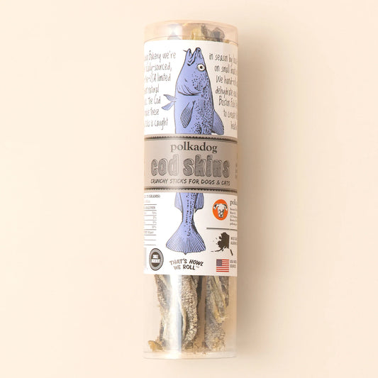 Polkadog Cod Skin Treats – 4.7 oz. Tube