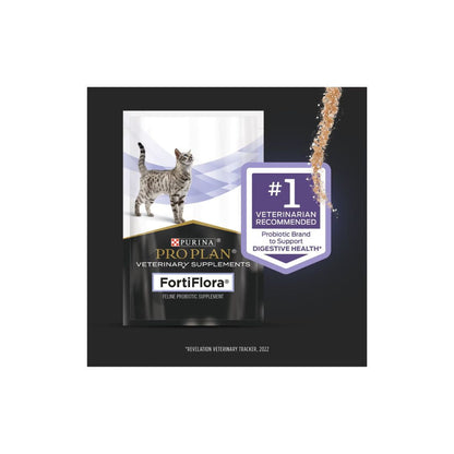 Purina Pro Plan FortiFlora Digestive Probiotic Powder for Cats – 30 Count