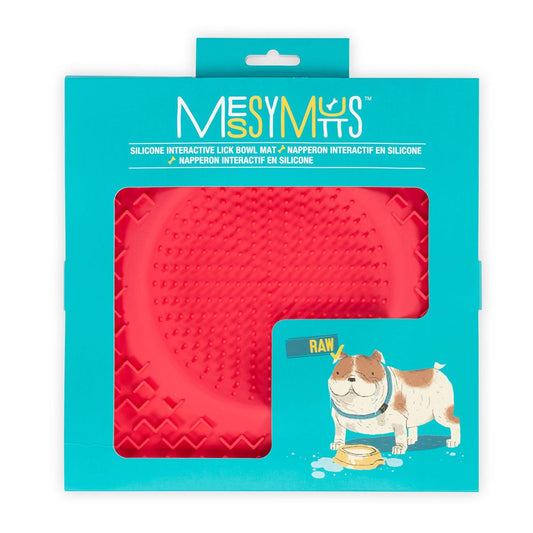 Messy Mutts Dog Therapeutic Lickin Bowl – Watermelon