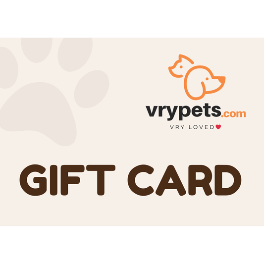 VryPets E-Gift Card For Pet Parents